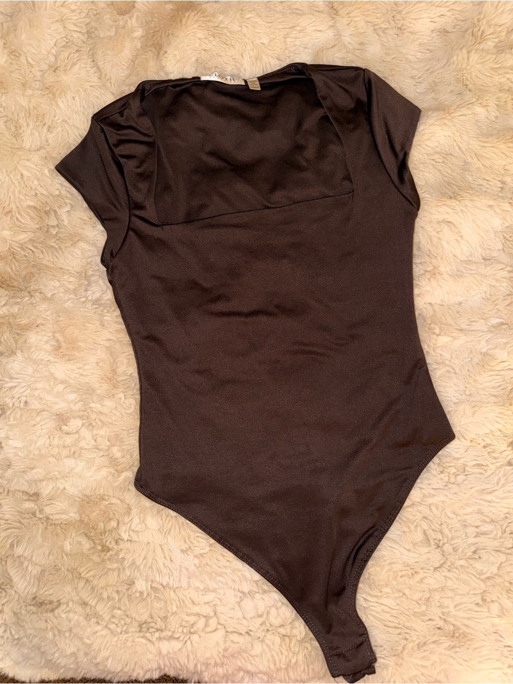 Kids Brown One-Piece Bodysuit